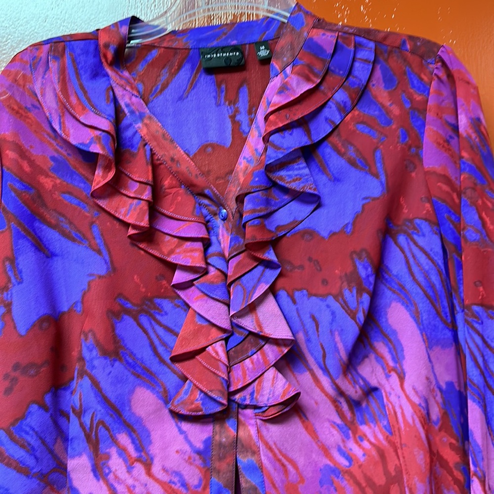 Beautiful Multicolor Blouse - image 2
